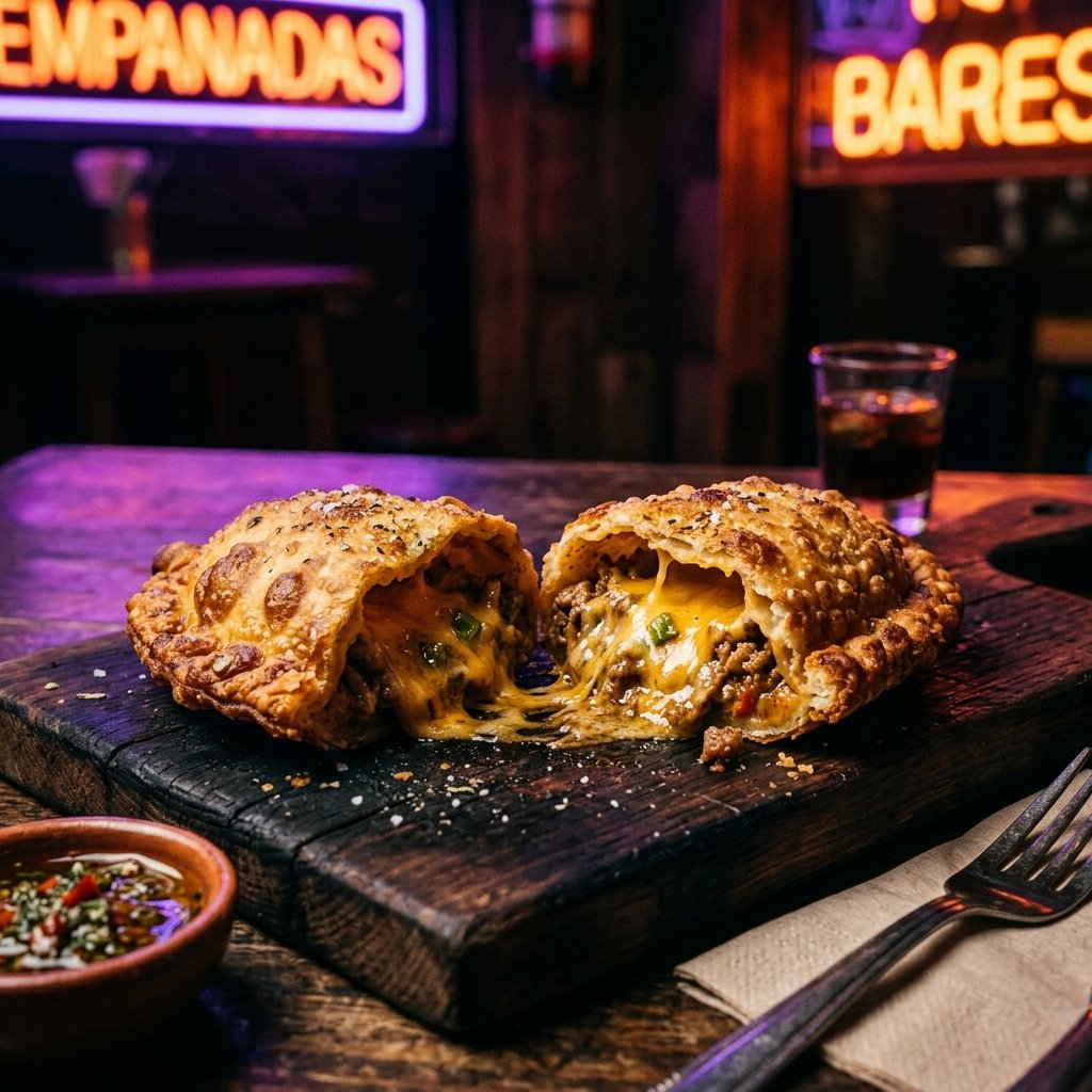 Empanada Cheeseburger